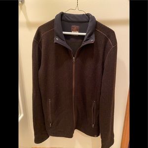 Men’s size large zip up sweater